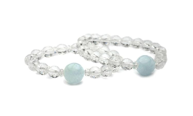 アクアマリンブレスレット①